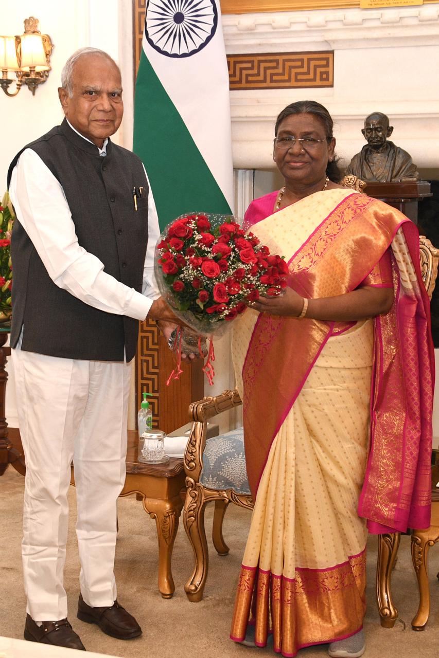 Punjab Governor and Administrator UT Chandigarh meets President of India